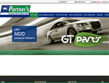 Tablet Screenshot of partner-s.com